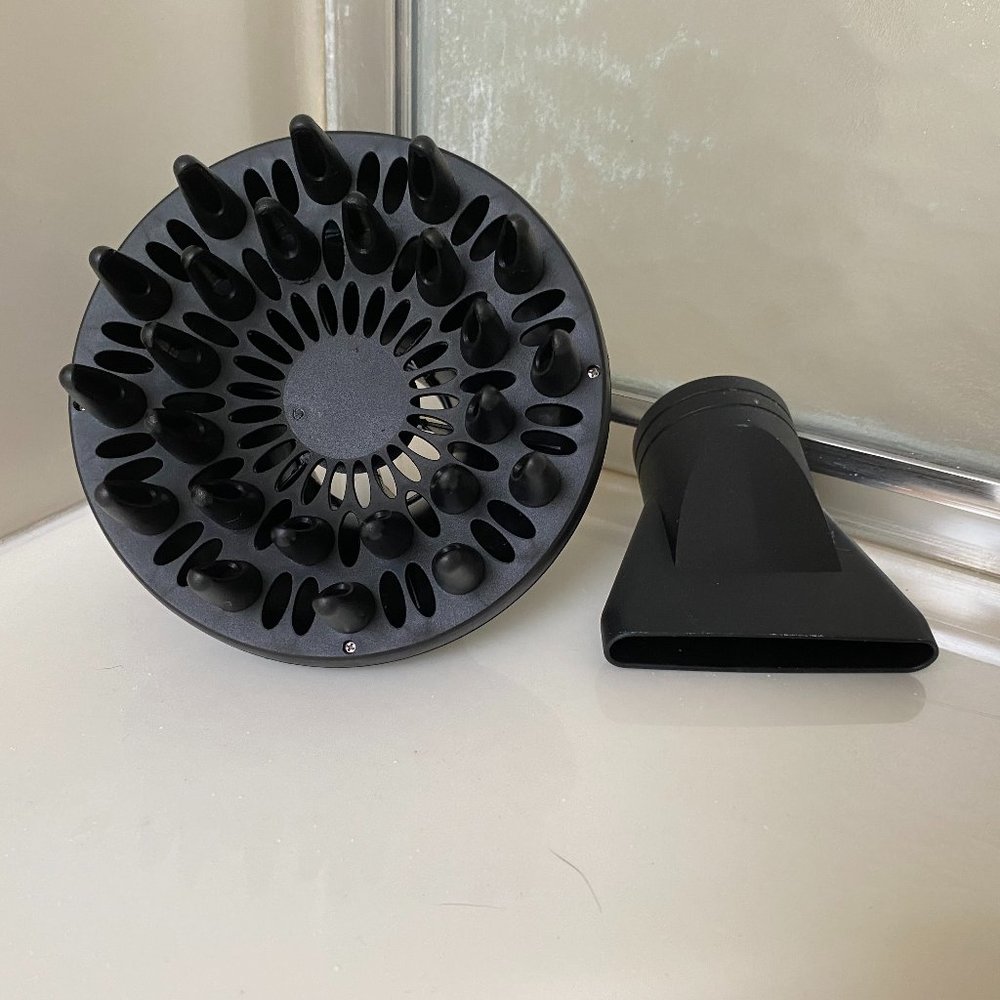 Hair Diffuser & Concentrator Attachments for Hair Dryer -- NWOT